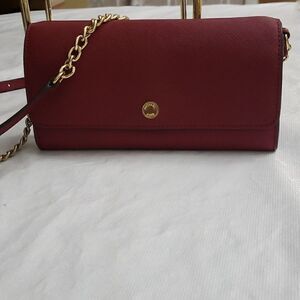 Michael Kors Crossbody Wallet Great Used Condition